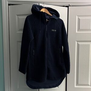 Columbia Women's Navy Fleece Hooded Jacket